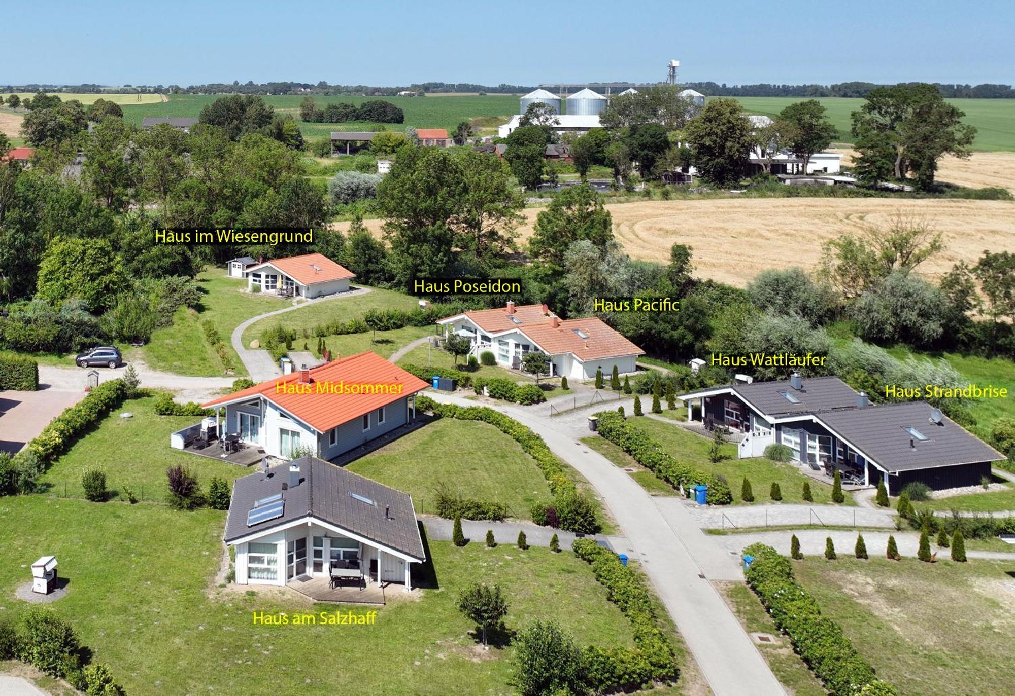 Daenische Ferienhaeuser Am Salzhaff Haus Vogelparadies Insel Poel Esterno foto